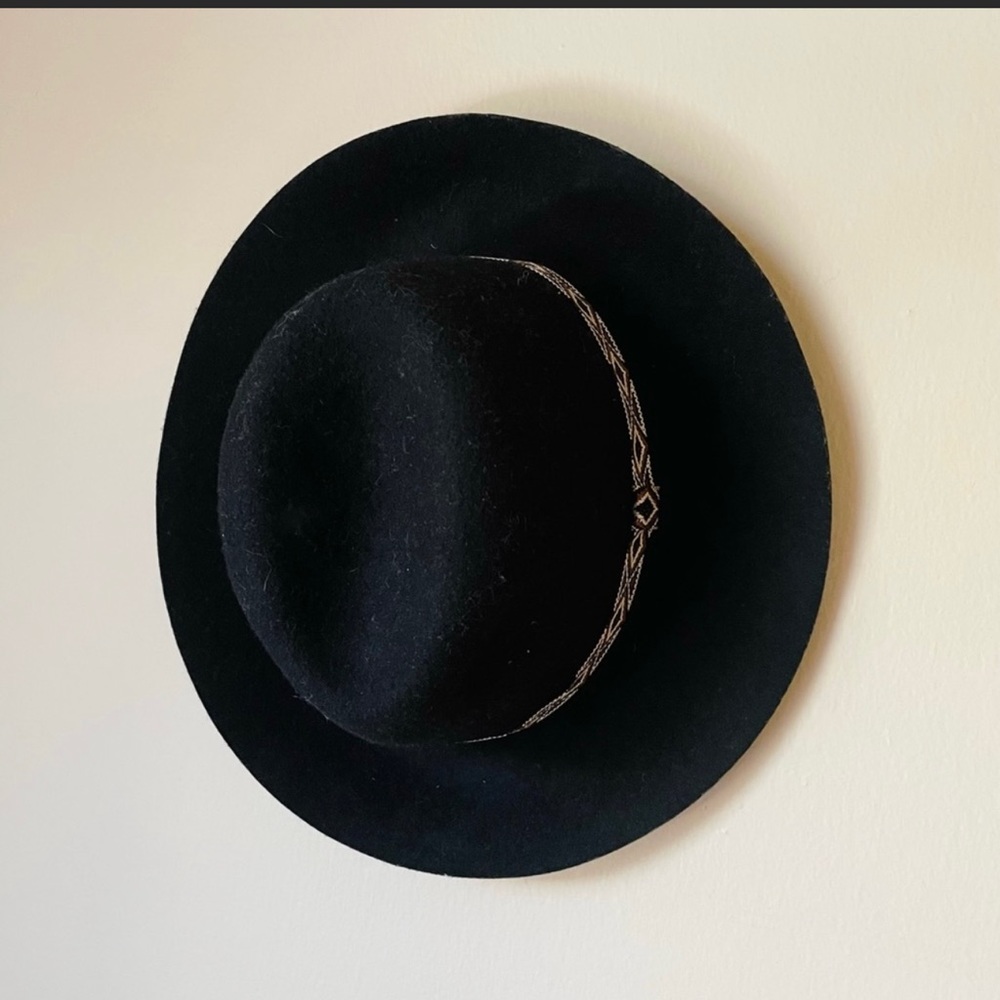 C.C Exclusives Wool Wide Brim Fedora Hat